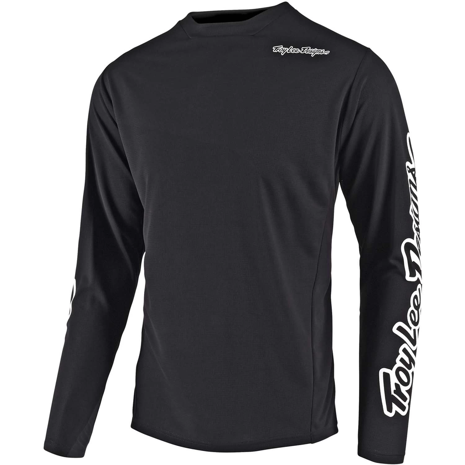 Troy Lee Designs Sprint Men's Long Sleeve Jersey - Drop In Black/Green - Image 6
