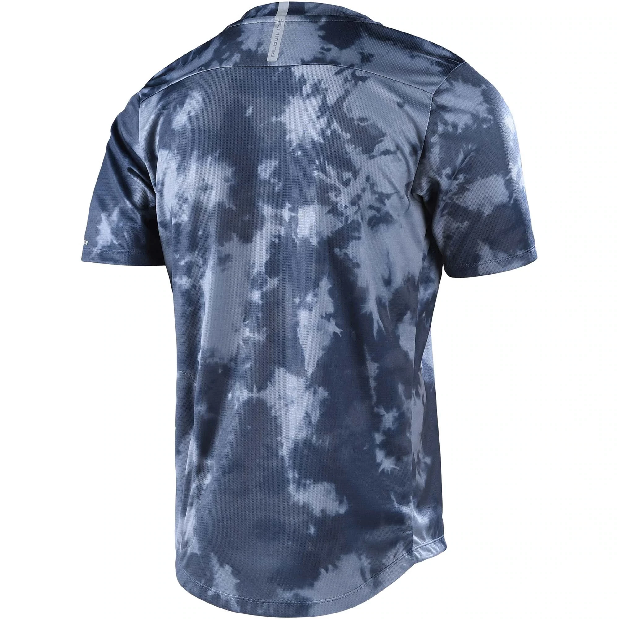 Troy Lee Designs Flowline Men's Short Sleeve Jersey - Plot Charcoal - Image 3