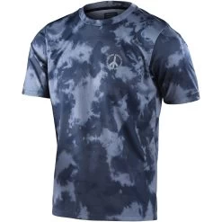 Troy Lee Designs Flowline Men's Short Sleeve Jersey - Plot Charcoal