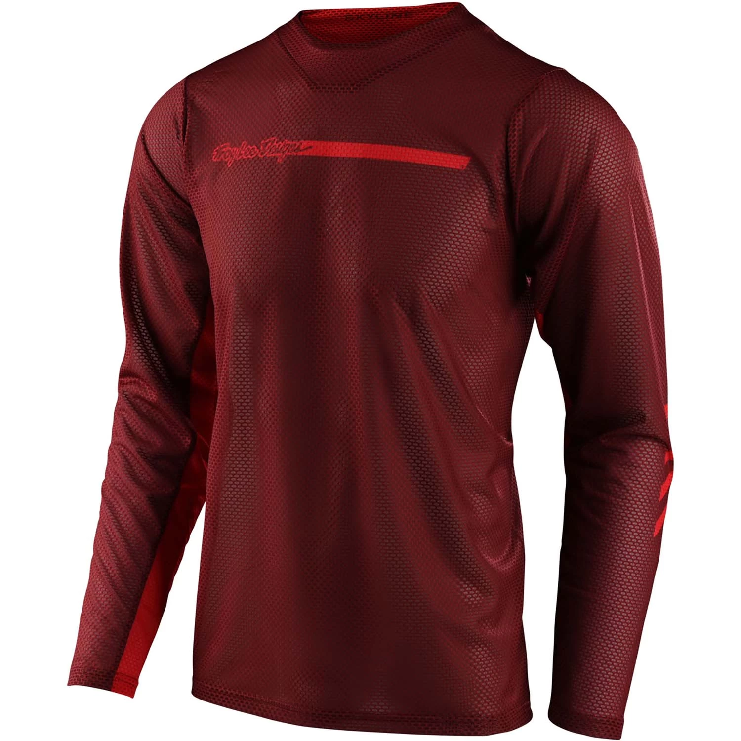 Troy Lee Designs Troy Lee Skyline Air Long Sleeve Jersey Channel - Black - Image 3