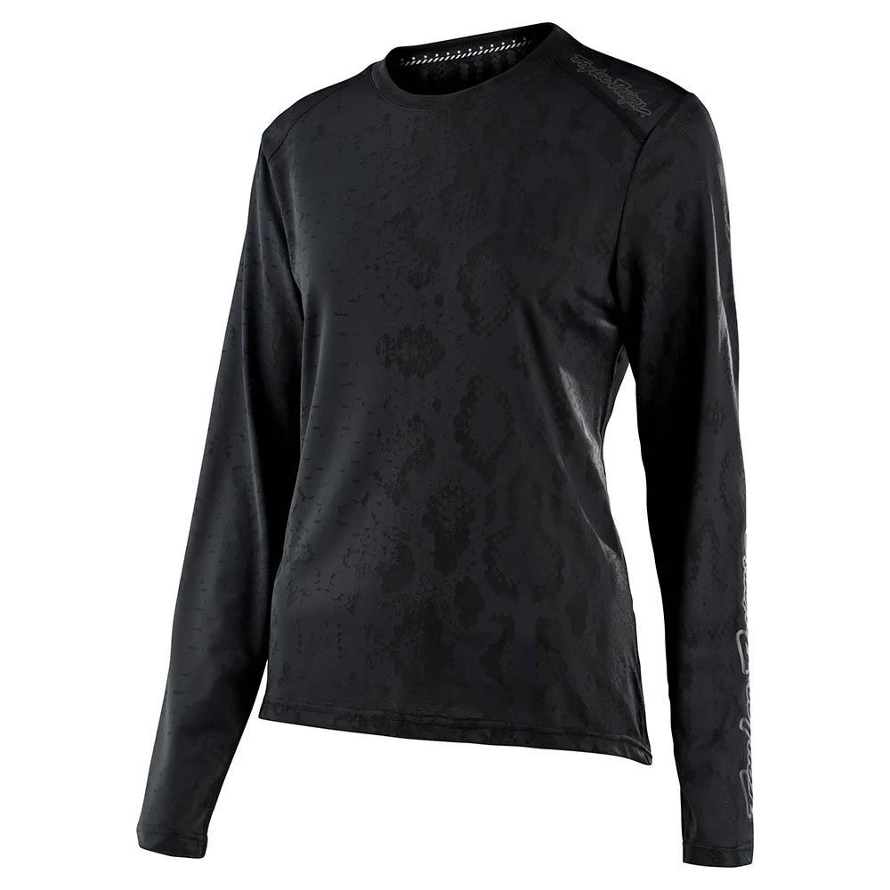 Troy Lee Designs Lilium Womens Long Sleeve Jersey - Heather Ginger - Image 3
