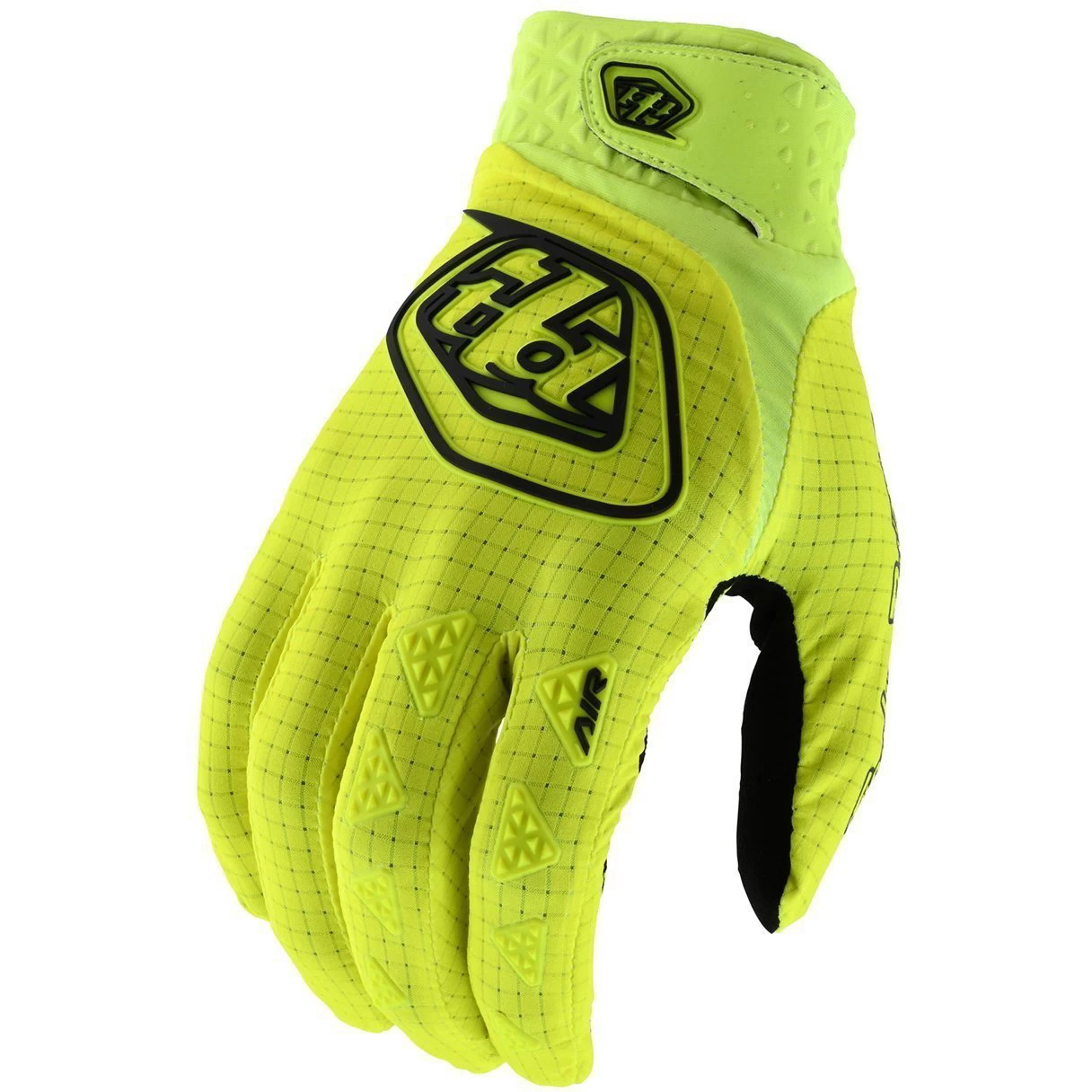 Troy Lee Designs Air Youth Long Finger Gloves - Flo Yellow - Image 6
