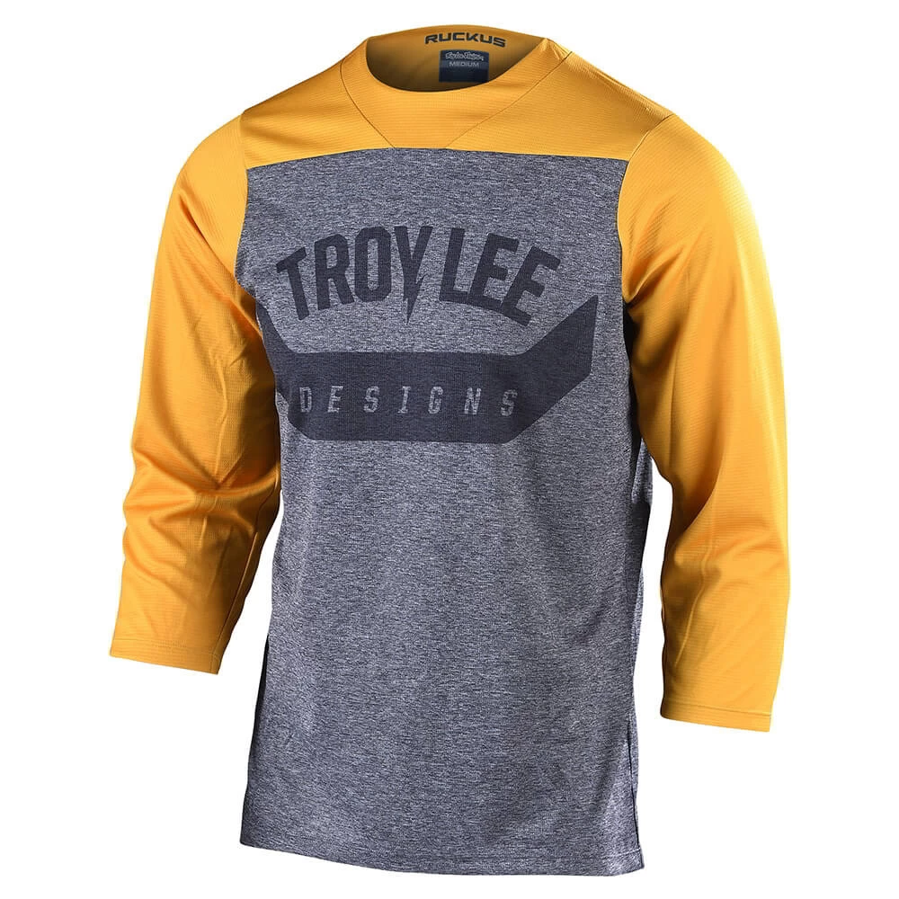 Troy Lee Designs Troy Lee Ruckus Men's 3/4 Jersey - Arc Honey - Image 2