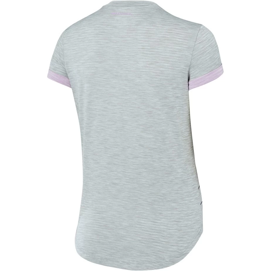 Madison Leia Womens Short Sleeve Jersey - Grey/Violet - Image 3