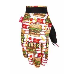 Fist Handwear Dylan Long Burgers Long Finger Gloves - White/Red