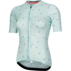 Pearl Izumi Pro Mesh Womens Short Sleeve Jersey - Glacier/Navy