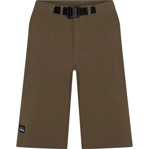 Madison Roam Stretch Womens Baggy Shorts - Desert Storm Khaki - Image 3