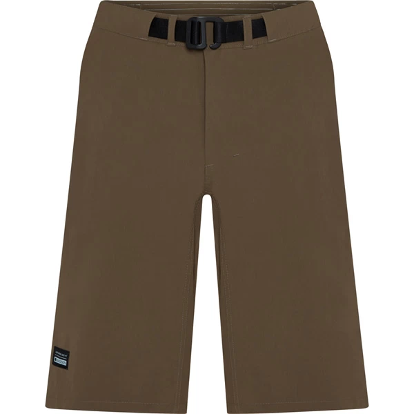 Madison Roam Stretch Womens Baggy Shorts - Phantom Black - Image 2