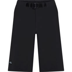 Madison Roam Stretch Womens Baggy Shorts - Phantom Black