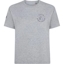 Madison Ride On Womens Tech T-Shirt - Grey Marl