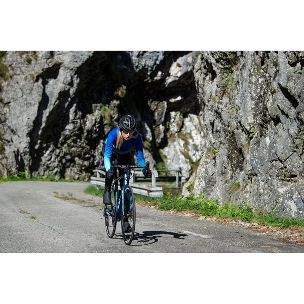 Shimano Kaede Women's Thermal Long Sleeve Jersey - Blue - Image 5