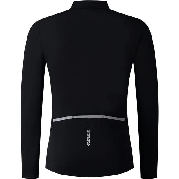 Shimano Vertex Thermal Long Sleeve Men's Jersey - Black - Image 2