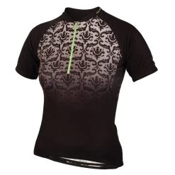 Altura Baroque Womens Short Sleeve Jersey - Black