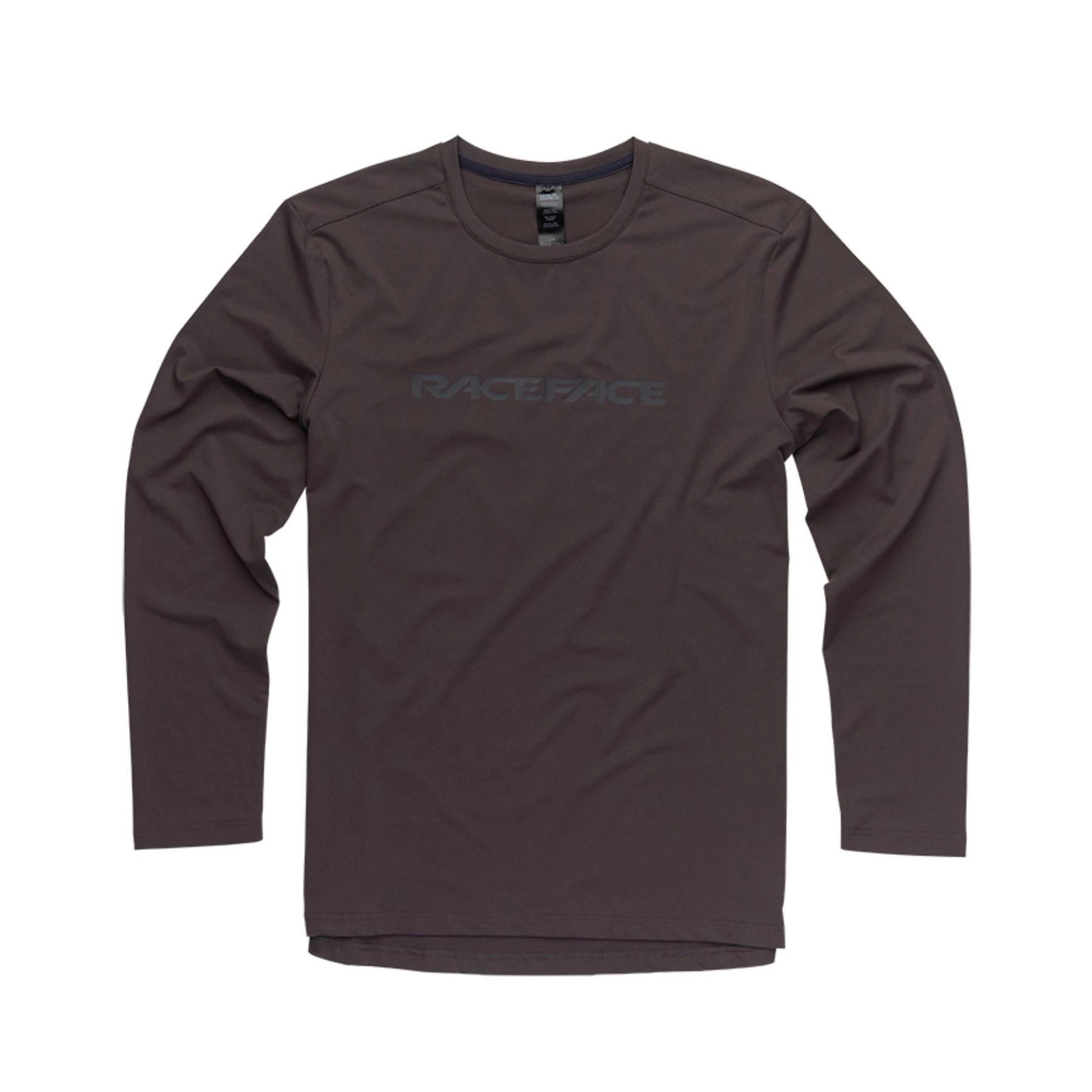 Race Face Commit Long Sleeve Tech Men's Jersey - Charcoal