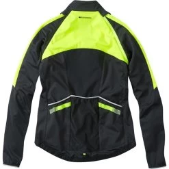 Madison Sportive Convertible Womens Softshell Jacket -Black/Yellow