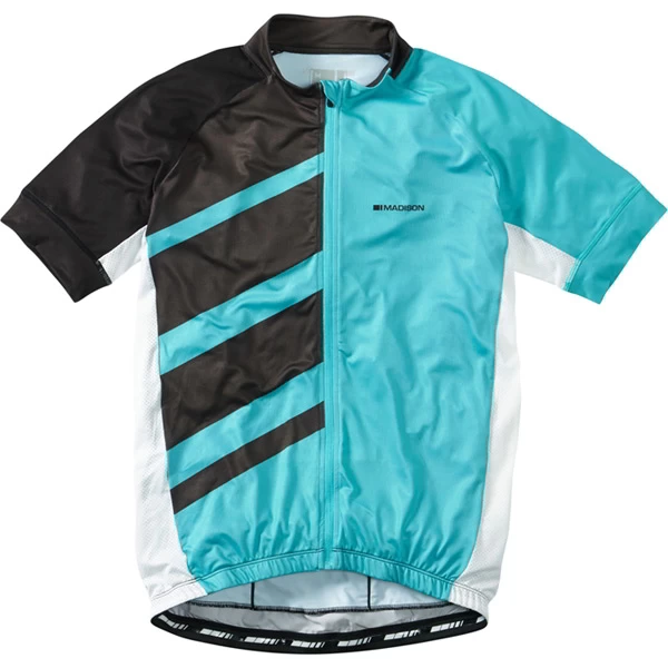 Madison Sportive Race Short Sleeve Jersey - Blue Curaco/Black - Image 4
