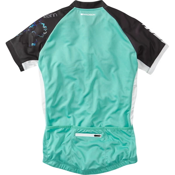 Madison Keirin Womens Short Sleeve Jersey - Cockatoo Blue/Phantom - Image 2
