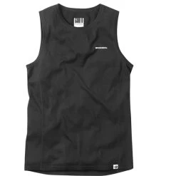 Madison Isoler Merino Sleeveless Base Layer - Black