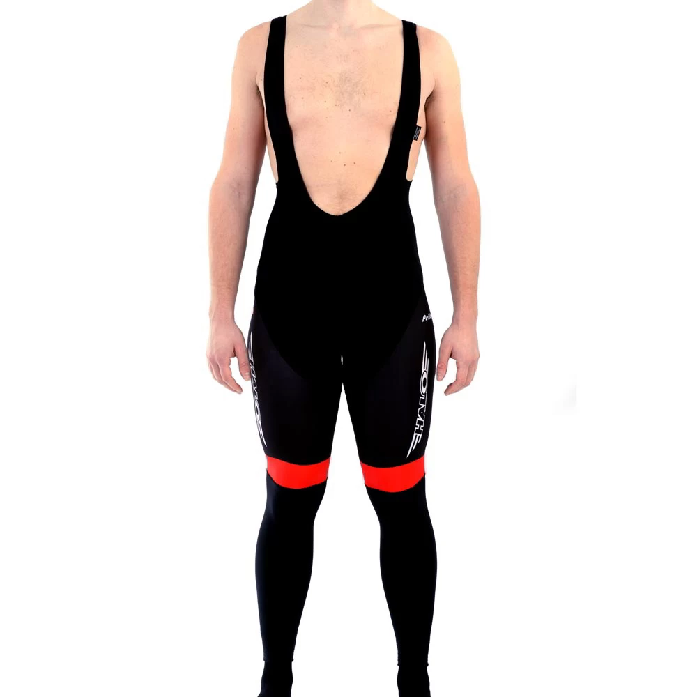 Halo Logo Bib Tights - Black