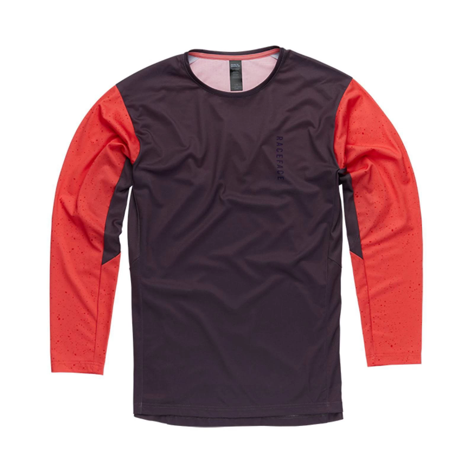Race Face Indy Men's Long Sleeve MTB Jersey - Coral - Image 3