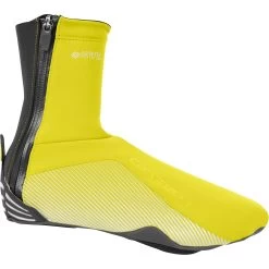 Castelli Dinamica Women's Windproof Shoe Covers - Brilliant Yellow