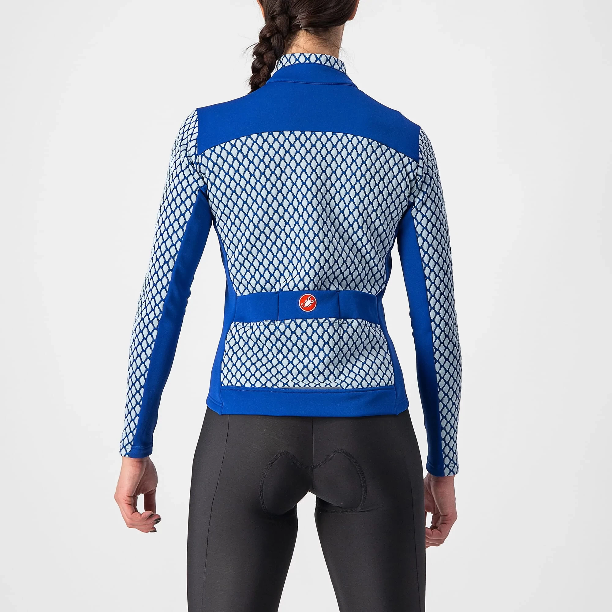 Castelli Sfida 2 Women's Long Sleeve Jersey - Sodalite Blue/Sterling Blue - Image 4