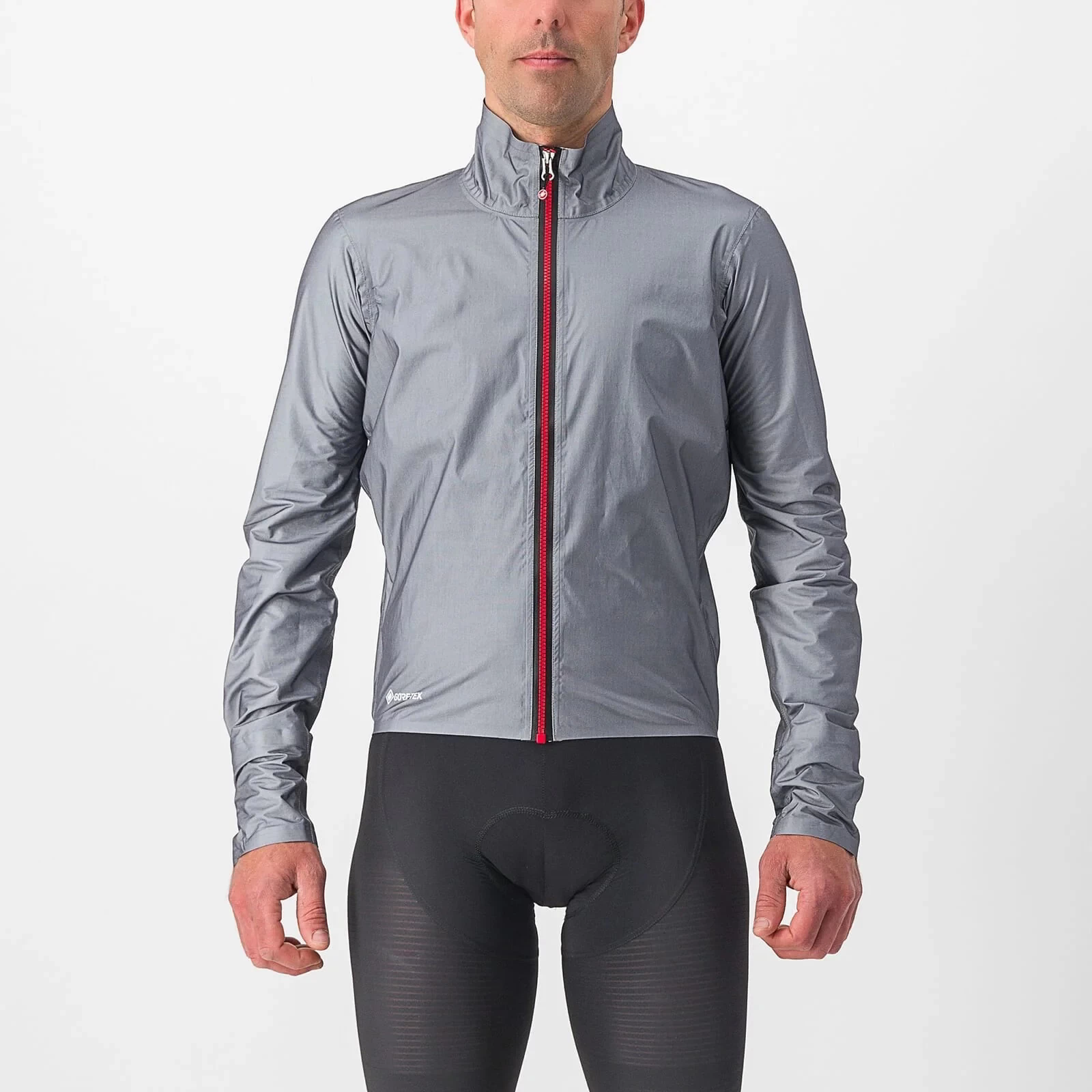 Castelli Tempesta Lite Men's Windproof Jacket - Grey - Image 2