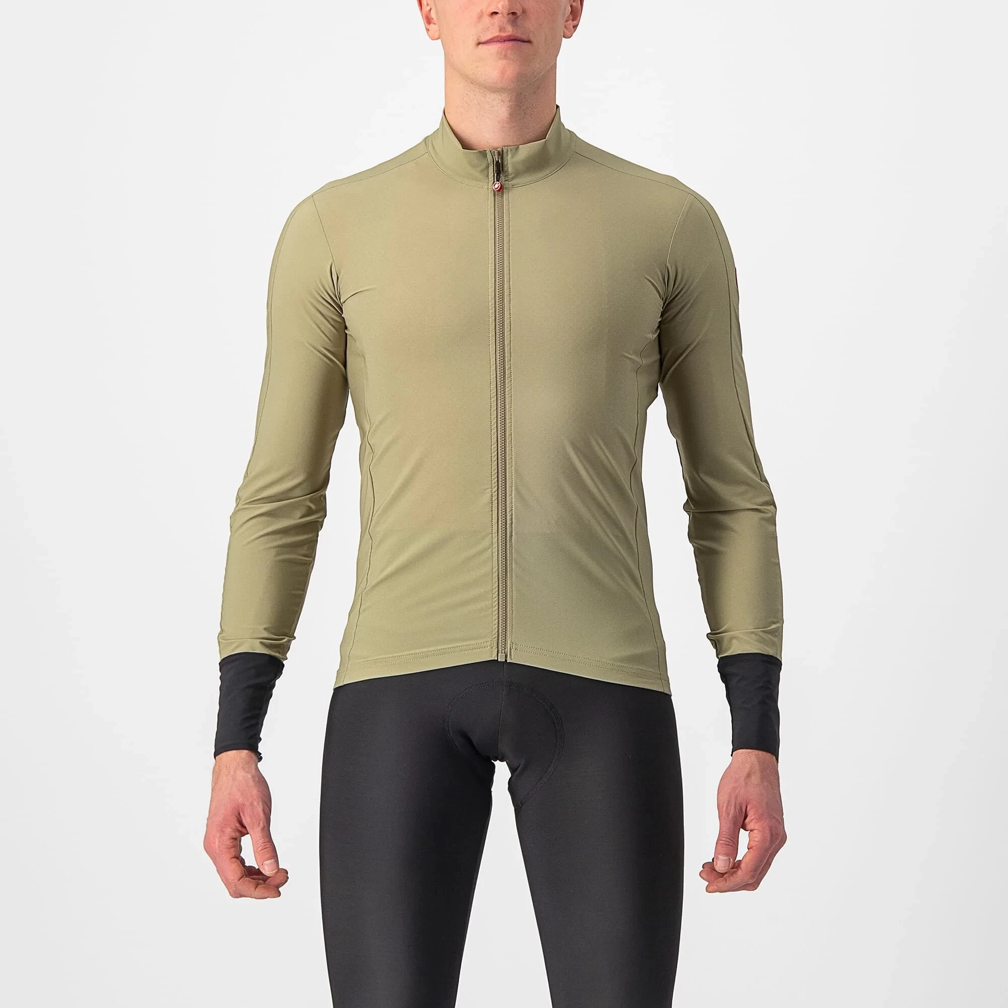 Castelli Flight Air Long Sleeve Men's Jersey - Military Green