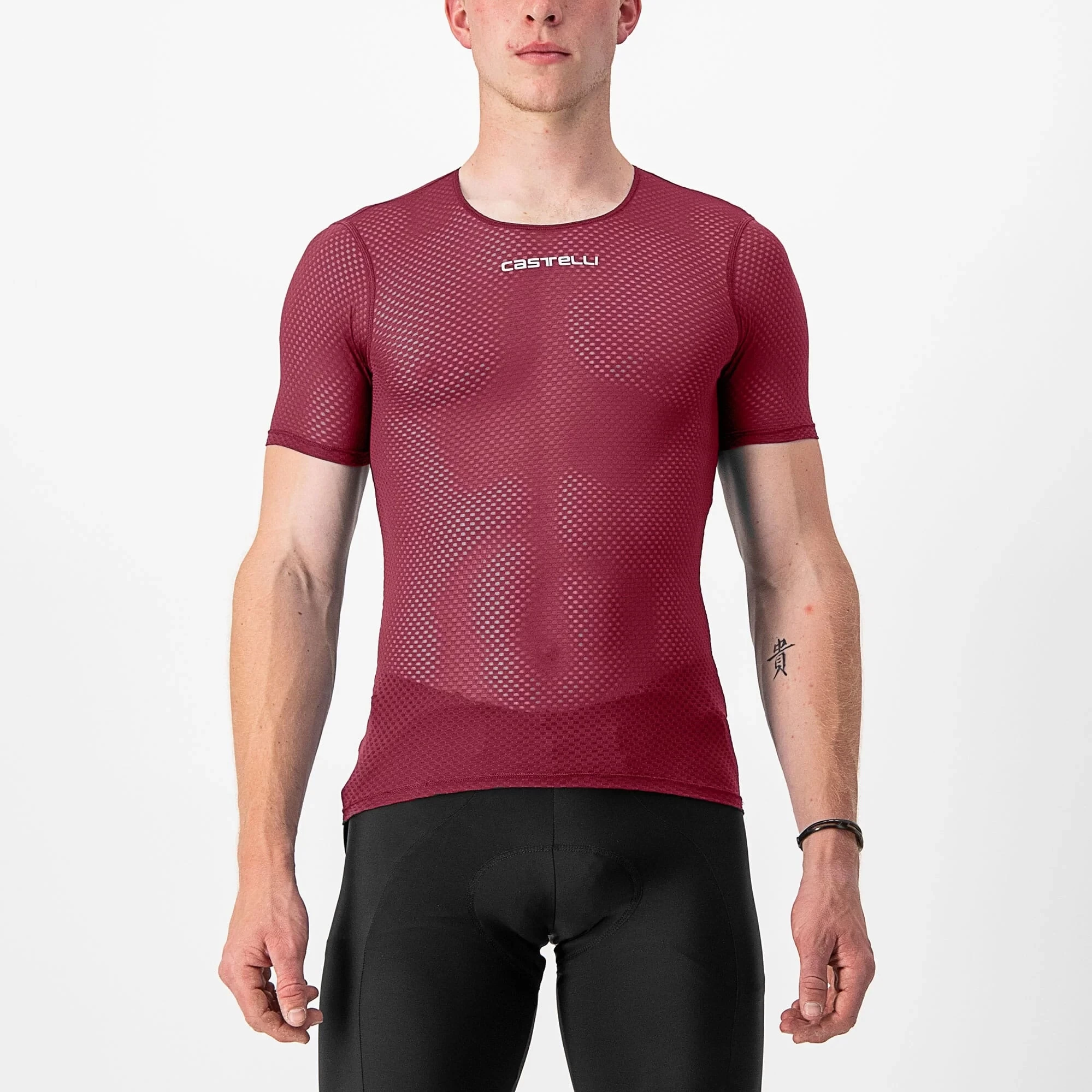 Castelli Pro Mesh 2.0 Men's Short Sleeve Base Layer - Black - Image 2