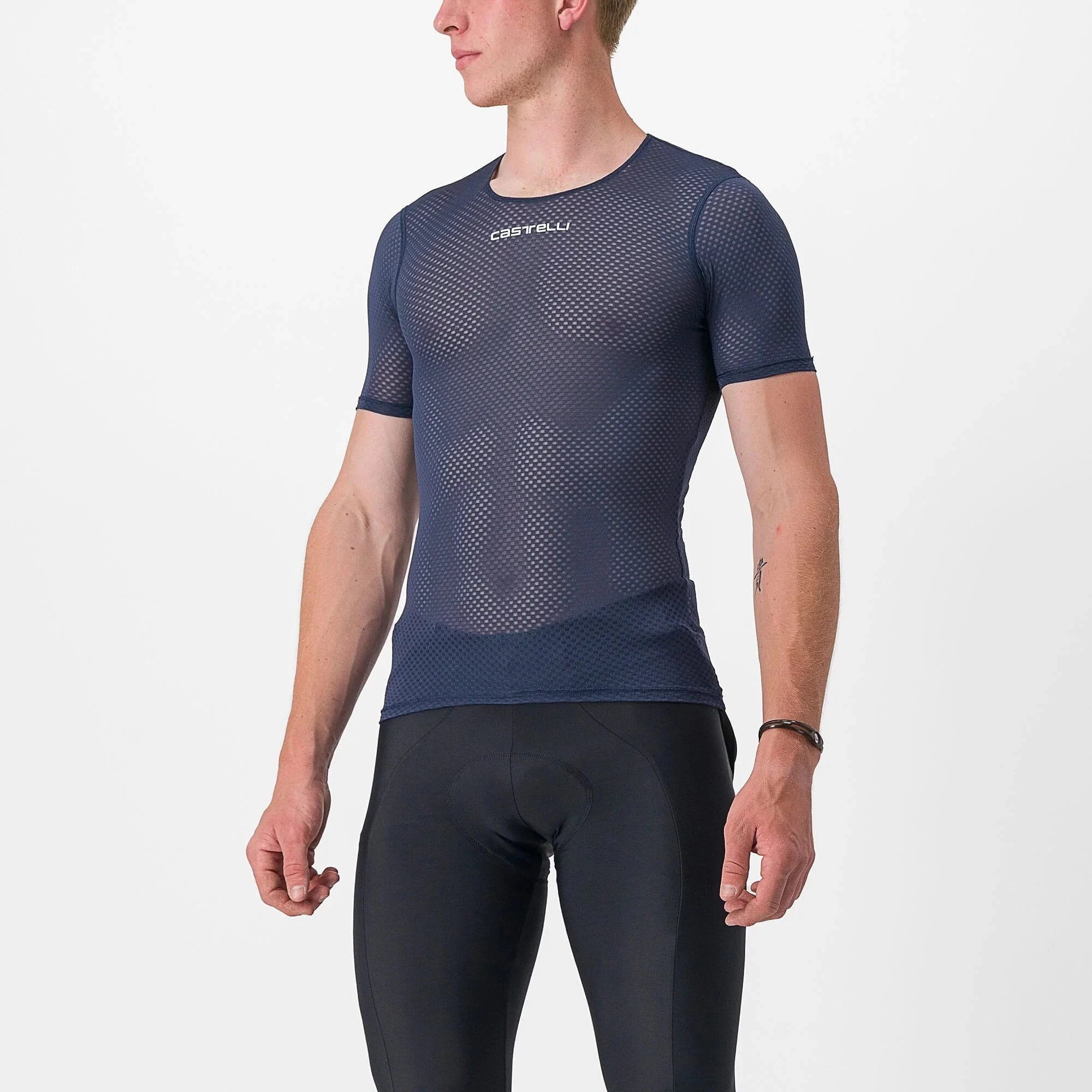 Castelli Pro Mesh 2.0 Men's Short Sleeve Base Layer - Black - Image 4