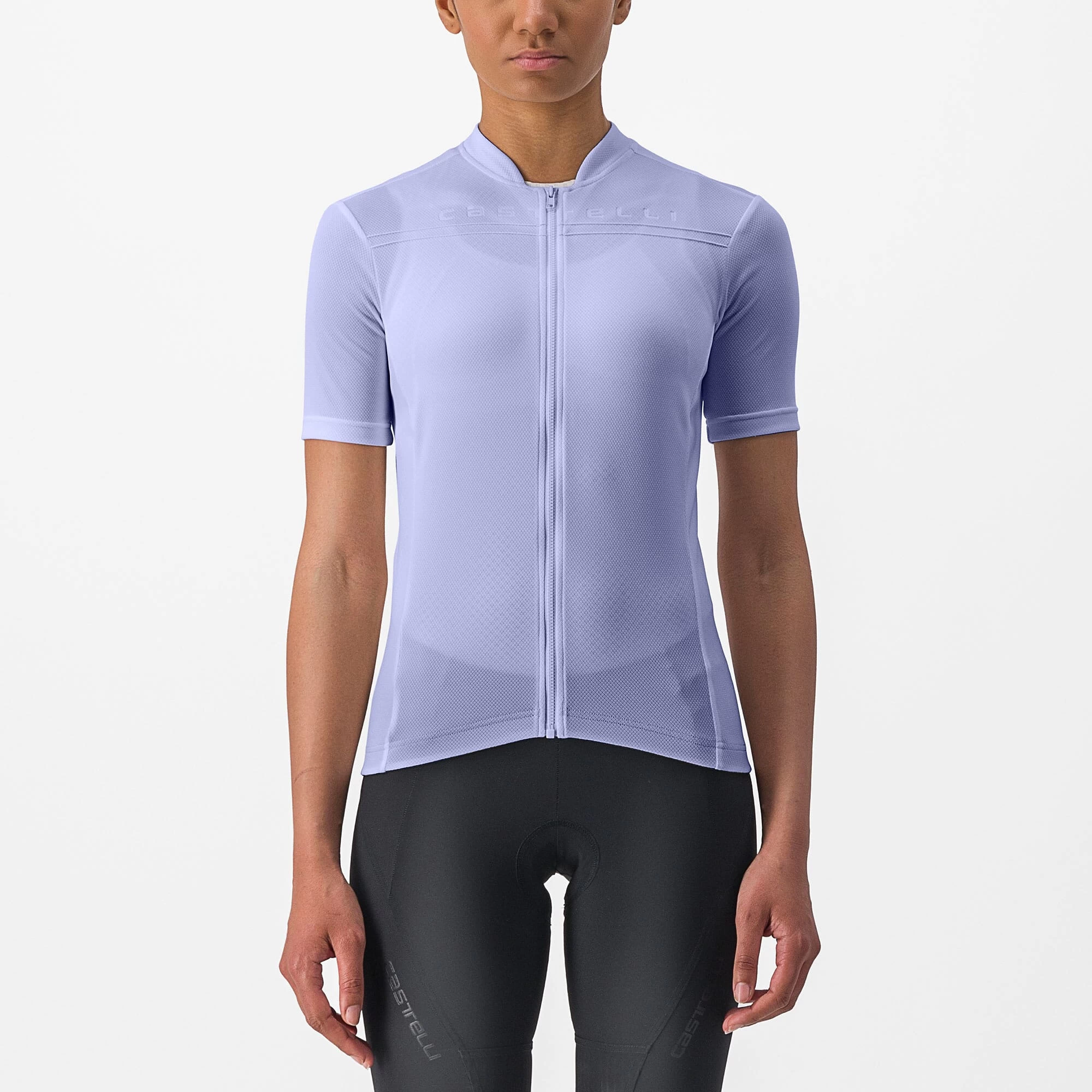 Castelli Anima 4 Women's Short Sleeve Jersey - Bright Lime