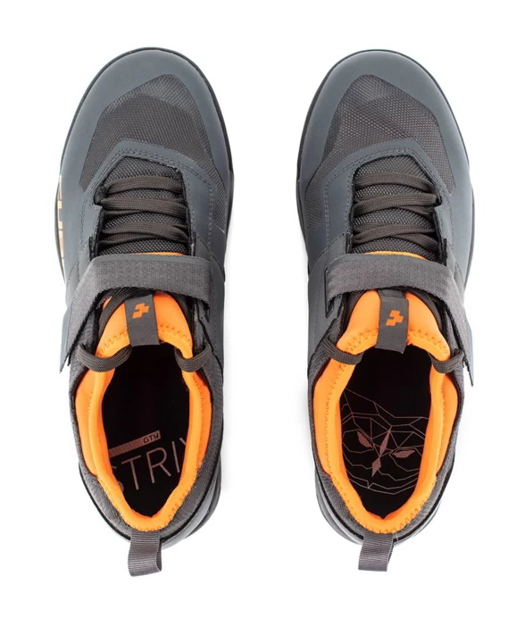 Cube GTY Strix Flat Pedal MTB Shoes - Grey/Orange