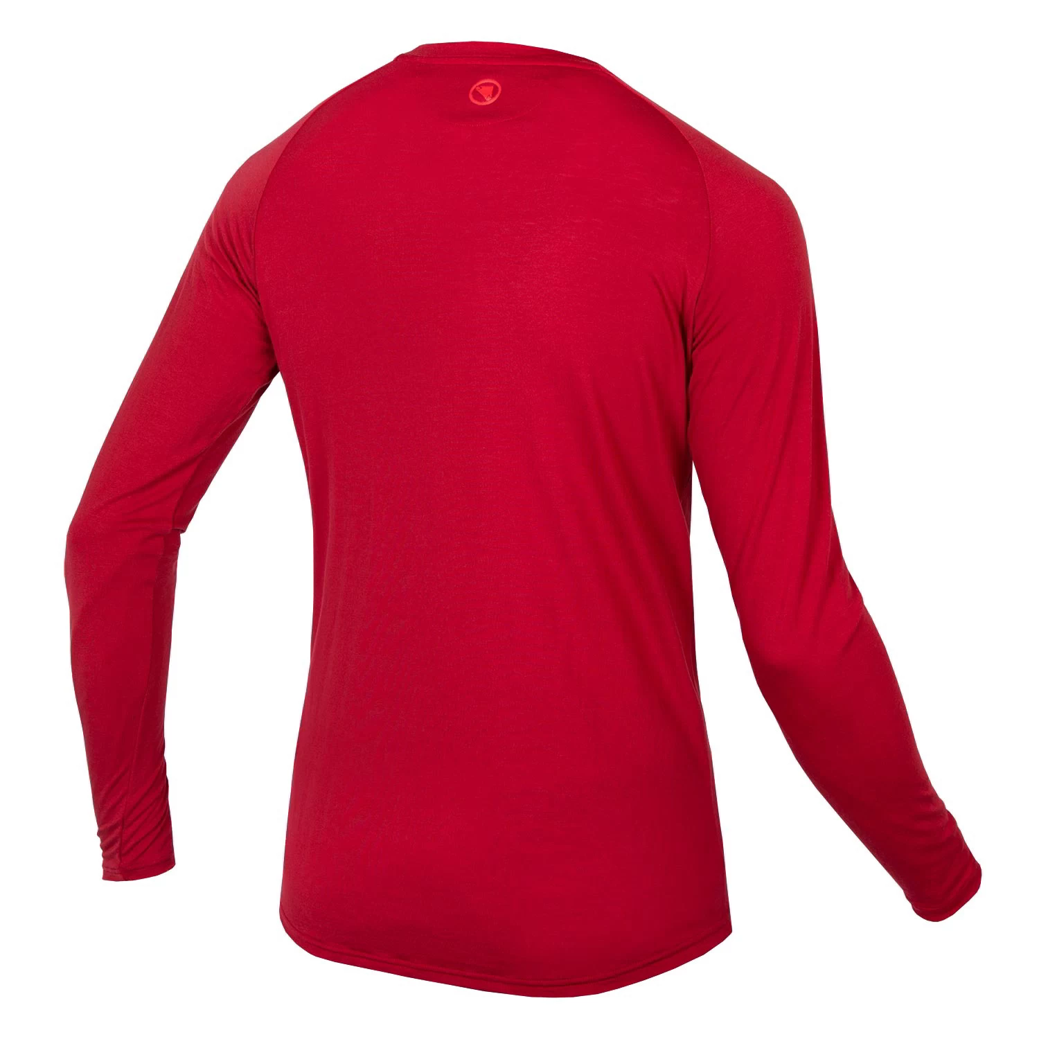 Endura BaaBaa Blend Men's Long Sleeve Baselayer - Rust Red - Image 5