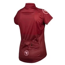 Endura Womens Hummvee Ray II Short Sleeve Jersey - Cocoa