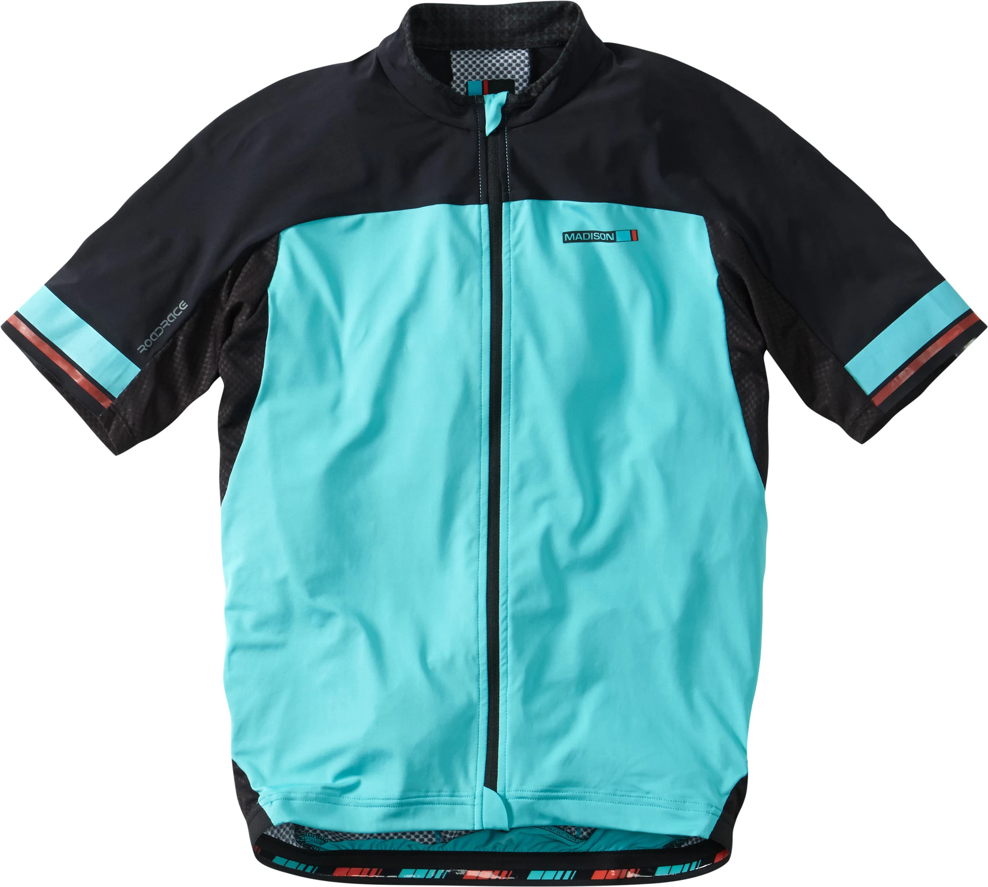 Madison RoadRace Premio Short Sleeve Jersey - Chilli Red/White - Image 2