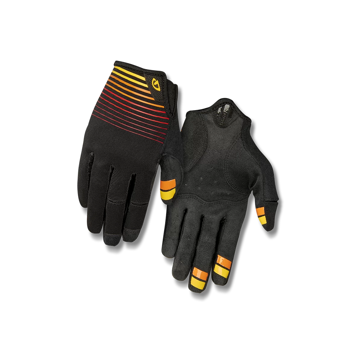 Giro DND MTB Long Finger Gloves - Coal/Iceberg - Image 2