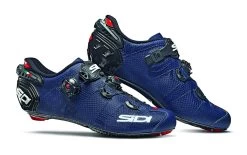 Sidi Wire 2 Carbon Matt Road Shoes - Matt Blue/Black
