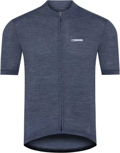 Madison Roam Merino Short Sleeve Jersey - Shale Blue