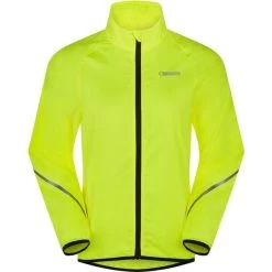 Madison Freewheel Packable Youth Jacket - Hi-Viz Yellow