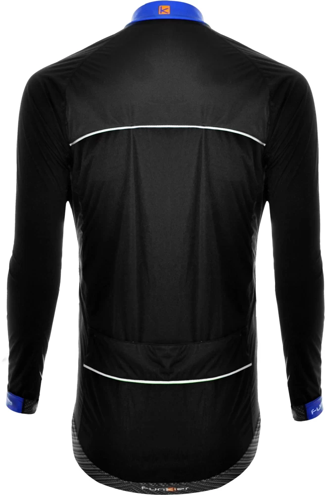 Funkier Hydro Hydro Ultra Light Rain Showerproof Jacket - Black/Blue