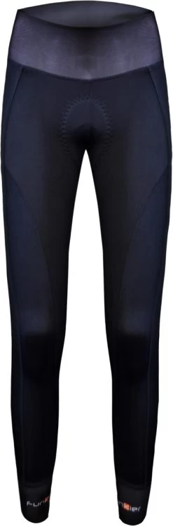 Funkier Polesse Pro Womens Micro Fleece Tights - Black