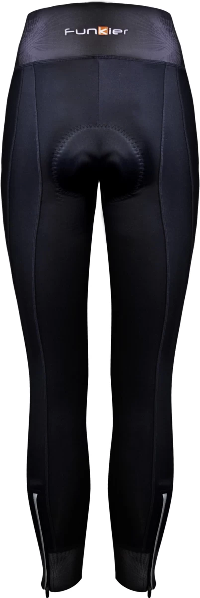 Funkier Polesse Pro Womens Micro Fleece Tights - Black - Image 2