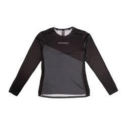 Race Face Diffuse Womens Long Sleeve Jersey - Rouge