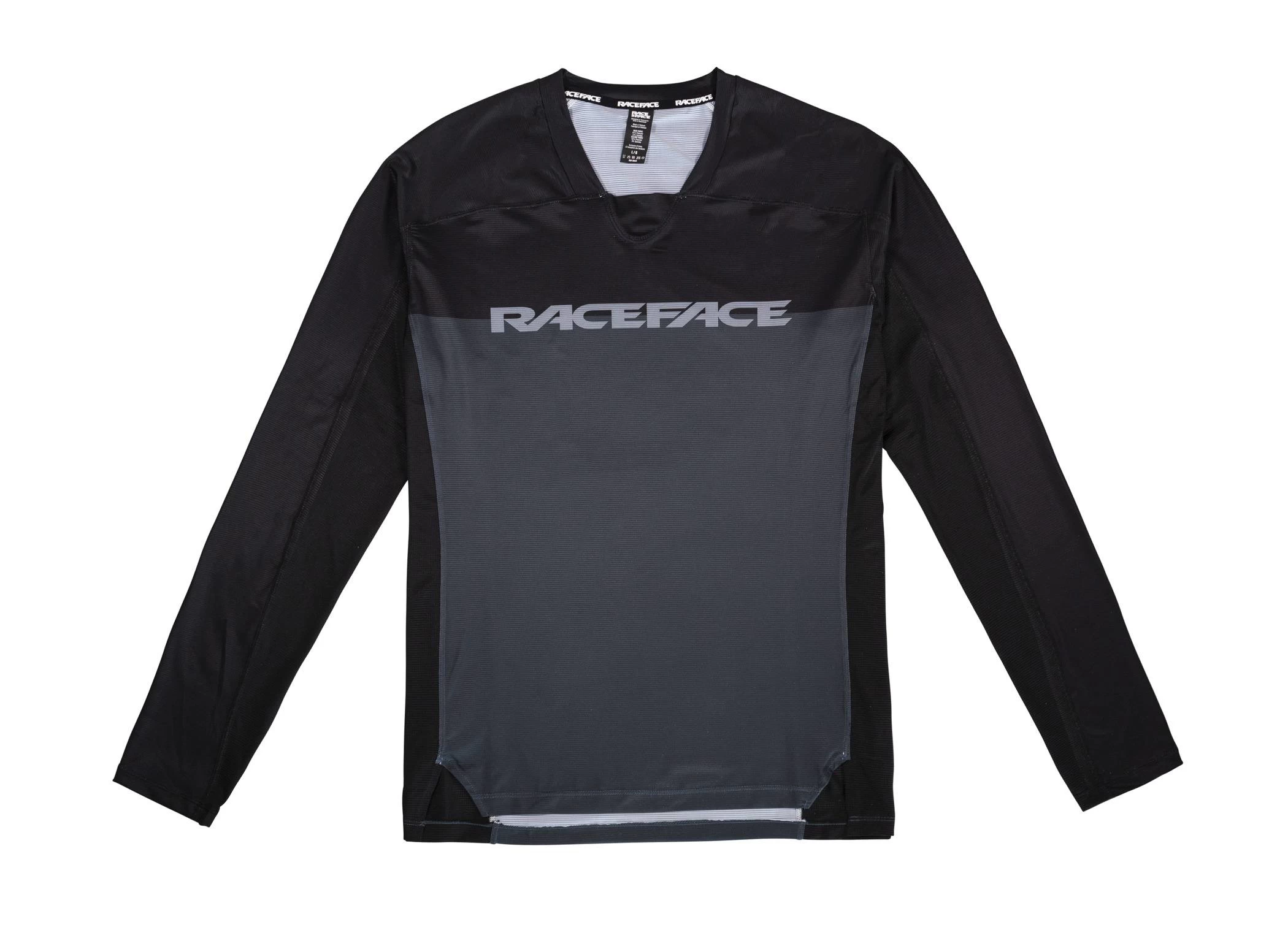 Race Face Diffuse Long Sleeve Jersey - Grey - Image 4