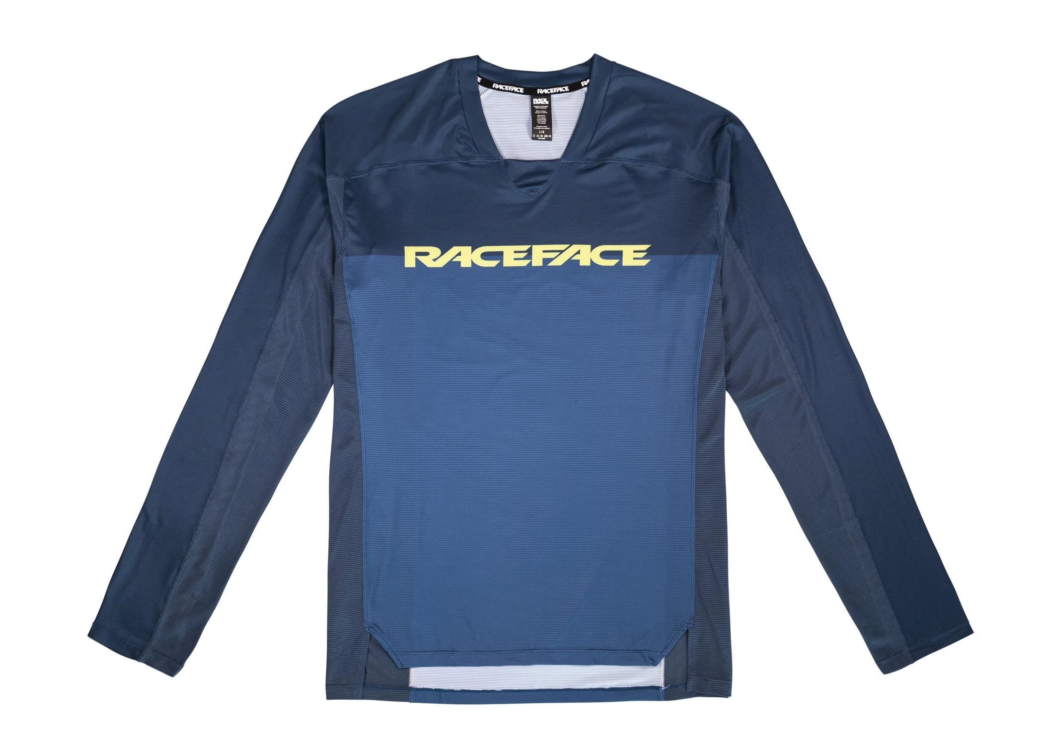 Race Face Diffuse Long Sleeve Jersey - Grey - Image 3