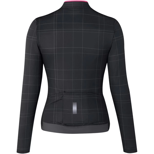 Shimano Kaede Women's Thermal Long Sleeve Jersey - Black - Image 3