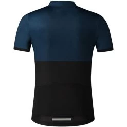 Shimano Element Men's Short Sleeve Jersey - Navy