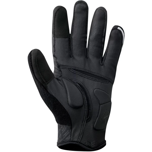 Shimano Early Winter Long Finger Gloves - Black - Image 2