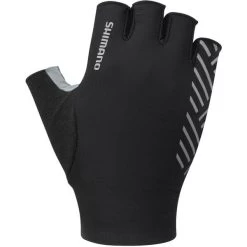 Shimano Advanced Men's Short Finger Gloves - Dark Red
