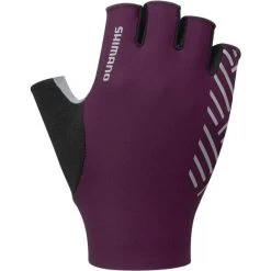 Shimano Advanced Men's Short Finger Gloves - Black
